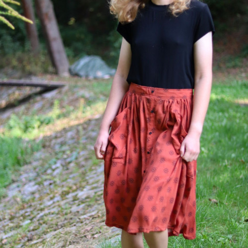 Řasená sukně — foto 4