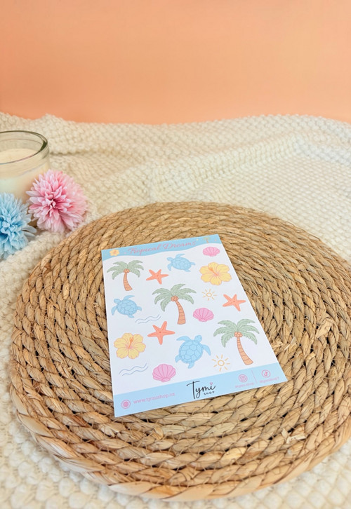 Arch samolepek - Tropical Dreams — foto 2