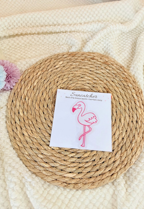 Suncatcher - Plameňák — foto 3
