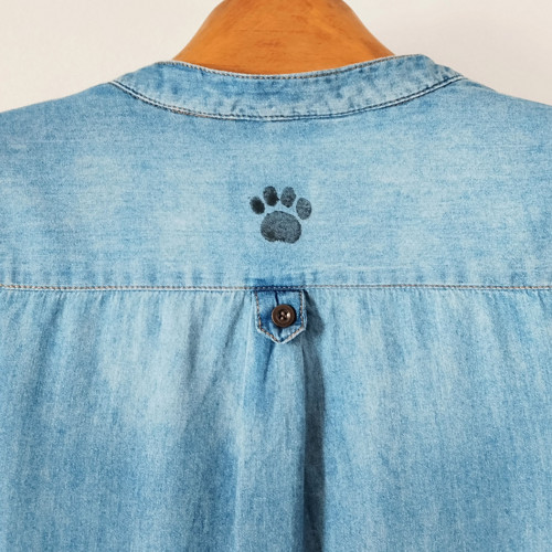 TLAPKY - jeans šaty — foto 4