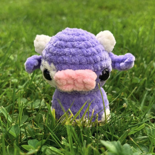 Háčkovaný plyšák kravička / Amigurumi — foto 3