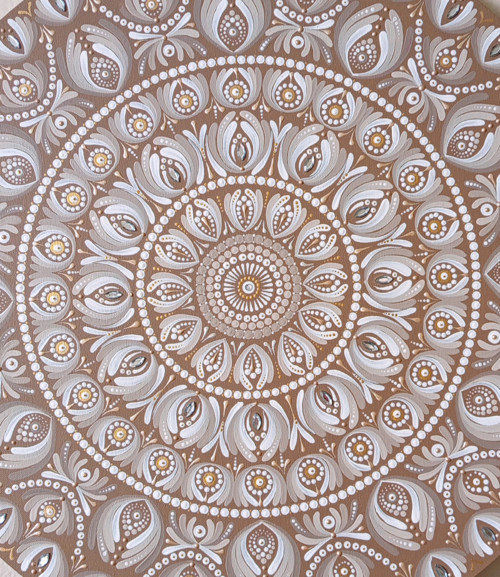Mandala " Andělský dotek harmonie " - 60 cm — foto 3
