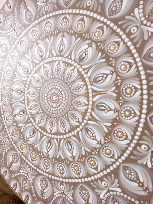 Mandala " Andělský dotek harmonie " - 60 cm — foto 4