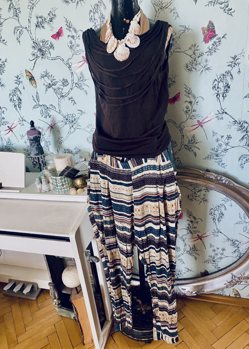 Kalhoty boho španělské — foto 2
