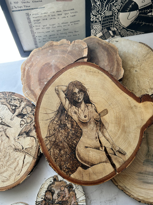 Vypalování do dřeva pyrografie — foto 2