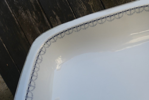 Vzory secesní...porcelánová mísa, Československo — foto 3