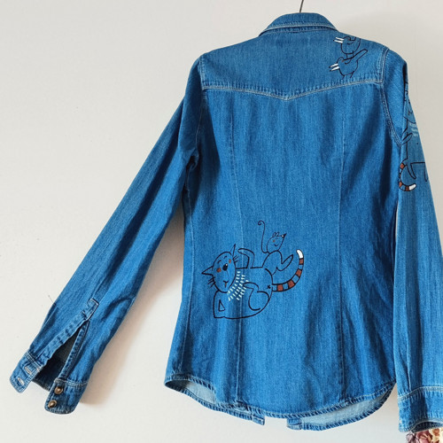 KOČIČKOVÁ - jeans košile — foto 3