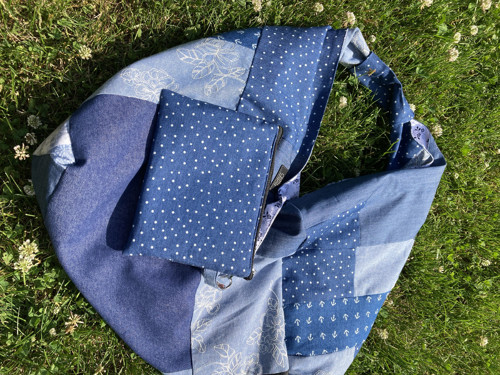 Hobo bag džínová no.2 — foto 3