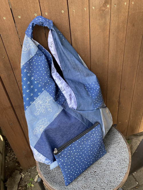 Hobo bag džínová no.2 — foto 2