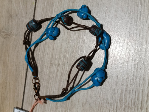 Náramek s fimo korálky 2 — foto 4