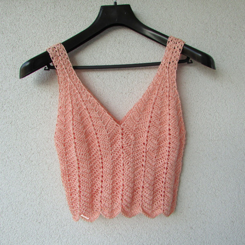Háčkovaný dámský top — foto 5