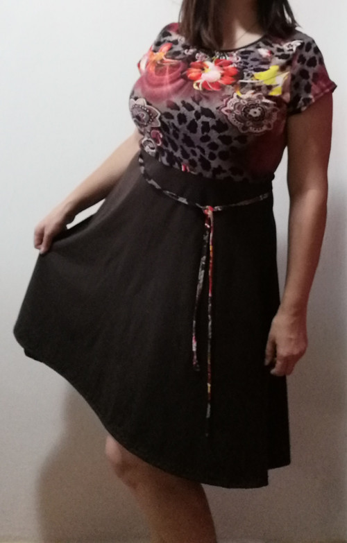 Šaty hnědé a vzor sleva!!! — foto 3