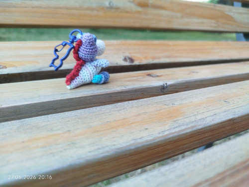 Handmade Amigurumi Dino Dinosaur 2" — foto 5