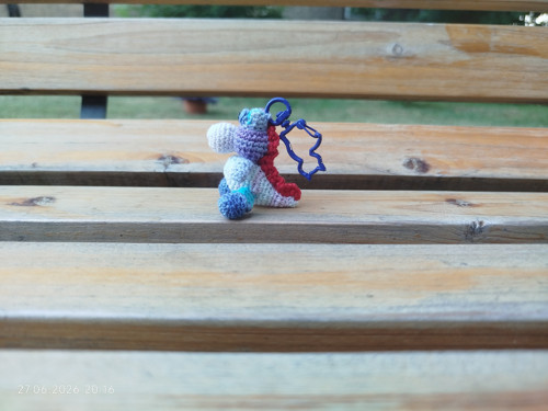 Handmade Amigurumi Dino Dinosaur 2" — foto 3