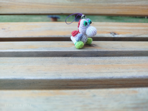Handmade Amigurumi Dino Dinosaur 2" — foto 2
