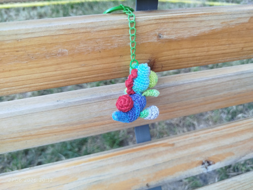 Handmade Amigurumi Dino Dinosaur 2" — foto 5