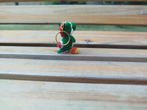 Handmade Amigurumi Dino Dinosaur 2" — foto 6