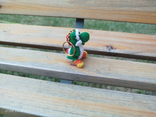 Handmade Amigurumi Dino Dinosaur 2" — foto 3