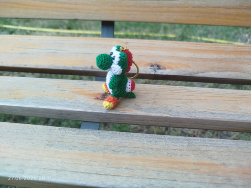 Handmade Amigurumi Dino Dinosaur 2" — foto 5