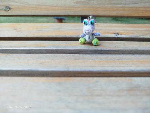 Handmade Amigurumi Dino Dinosaur 2" — foto 3