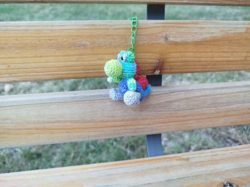 Handmade Amigurumi Dino Dinosaur 2" — foto 2