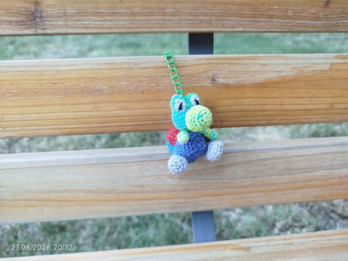 Handmade Amigurumi Dino Dinosaur 2" — foto 4