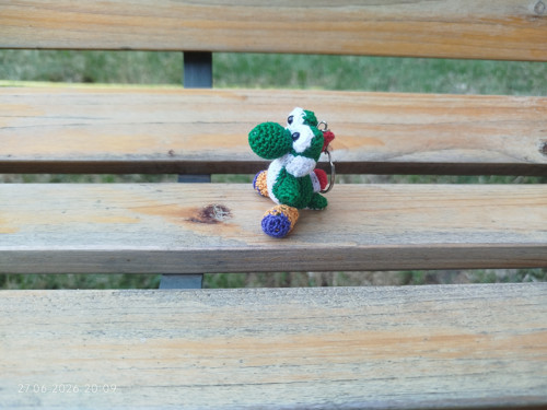 Handmade Amigurumi Dino Dinosaur 2" — foto 5