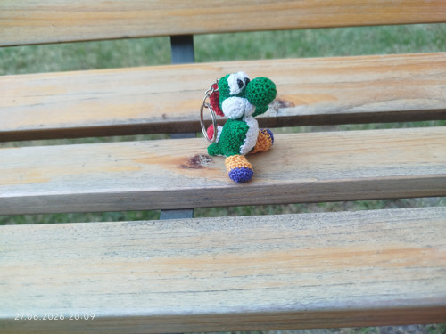 Handmade Amigurumi Dino Dinosaur 2" — foto 3