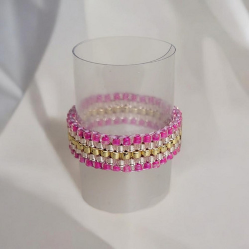 Prsten Pink Harmony | TOHO — foto 3