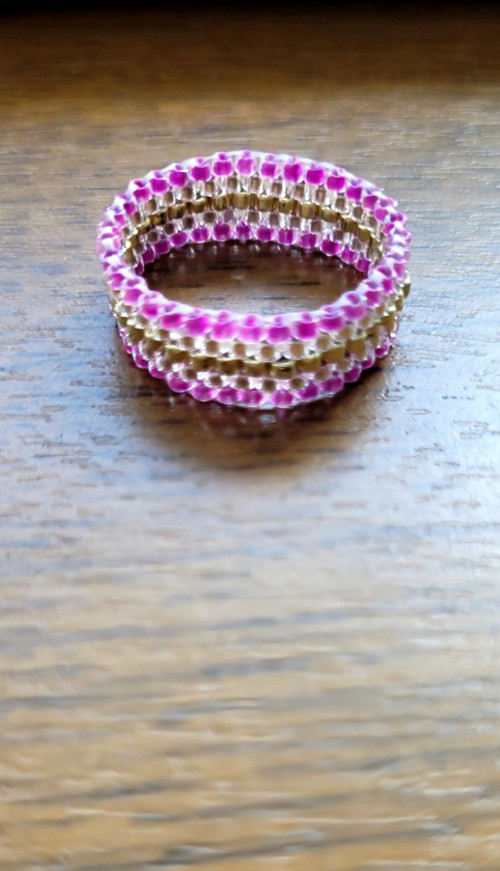 Prsten Pink Harmony | TOHO — foto 5