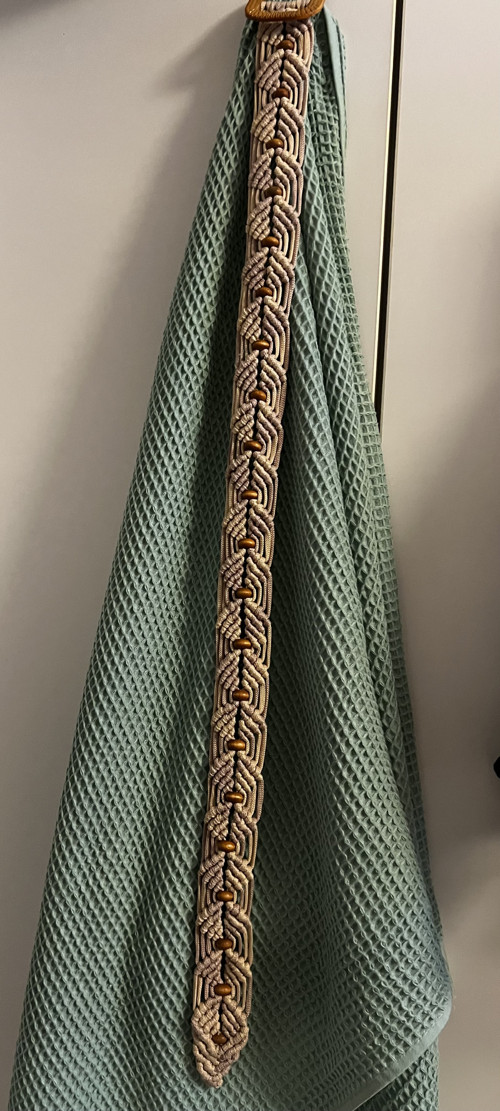 Boho opasek s ozdobnou sponou — foto 3