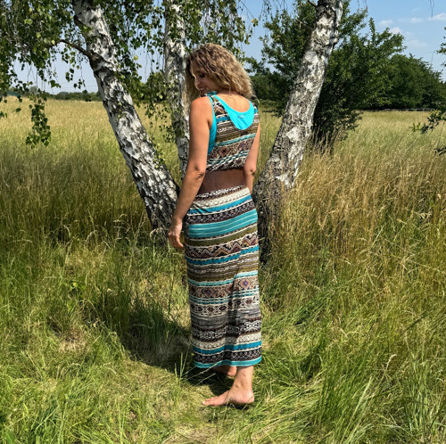 Šatová sukně etno vzor — foto 5