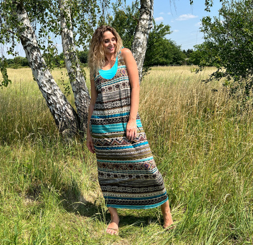 Šatová sukně etno vzor — foto 3