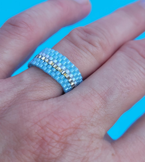 Blue Lagoon | Peyote | TOHO Beads — foto 4
