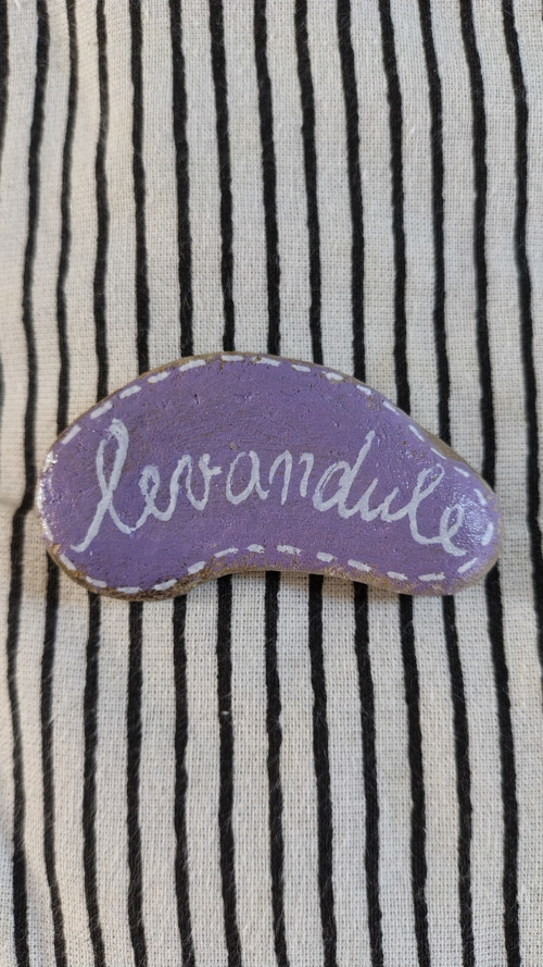 Levandule - sada malovaných kamínků — foto 2