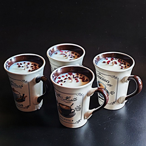 Sójová svíčka - Coffee break s granátem — foto 6