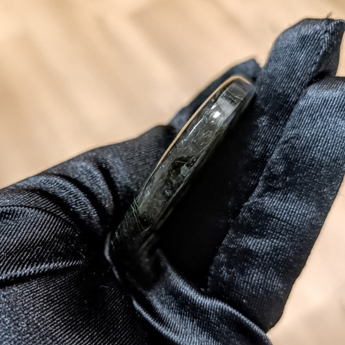 Labradorit, ID 5761, průměr 53 mm — foto 4