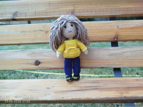 Handmade Amigurumi Doll 6" — foto 2