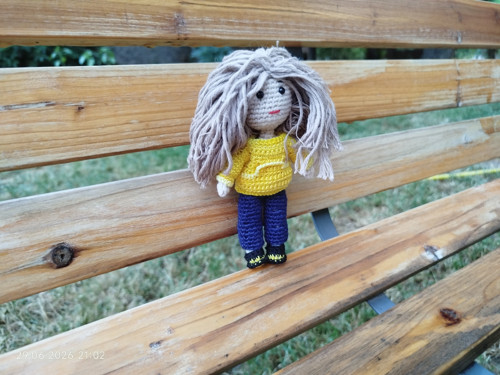 Handmade Amigurumi Doll 6" — foto 3