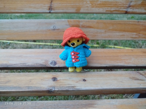 HANDMADE Amigurumi Bear 3,5" — foto 3