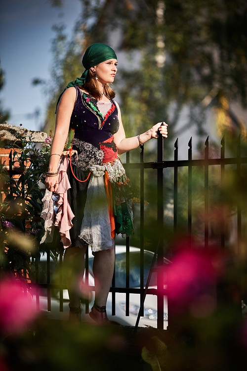 Gypsy šaty extravagantní — foto 3