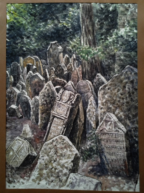 Praha - Židovský hřbitov — foto 2
