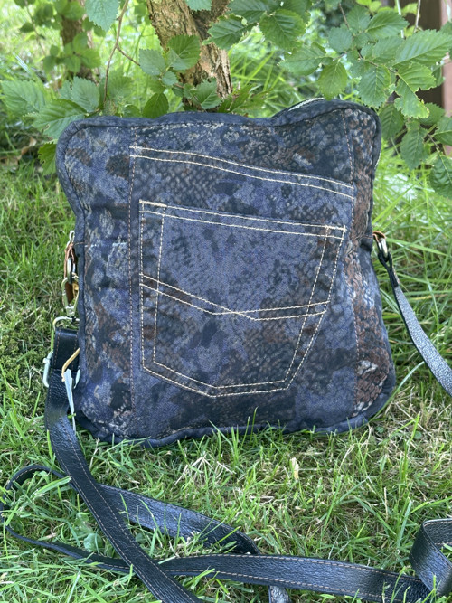 Džínová crossbody kabelka — foto 2