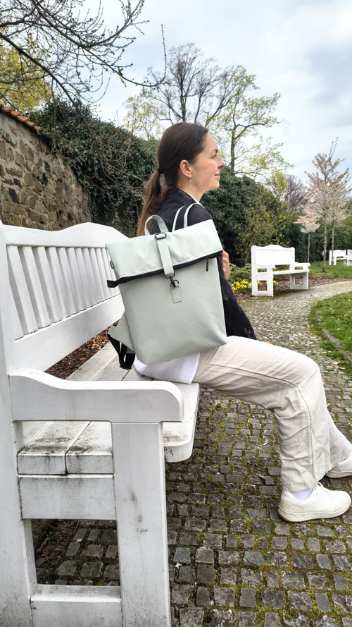 Ronya backpack zelená šalvějová — foto 3