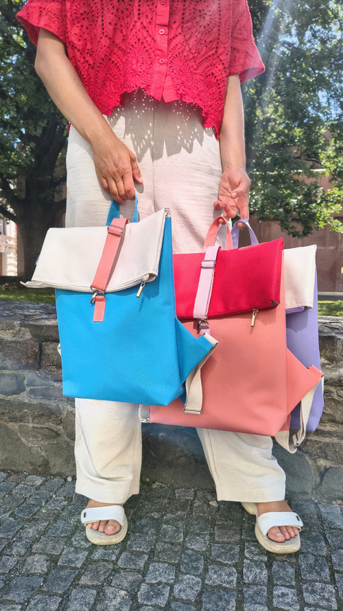 Ronya backpack pink citrus — foto 5