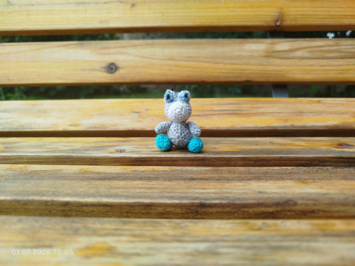 Handmade Amigurumi Dino Dinosaur 2" — foto 2