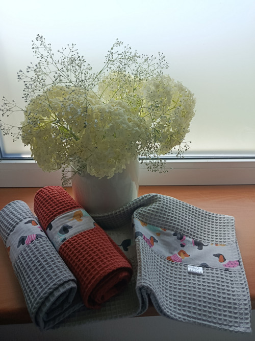 Vaflové utěrky.....pejsci 2. — foto 3