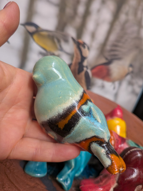 Keramické ptactvo Colours — foto 4