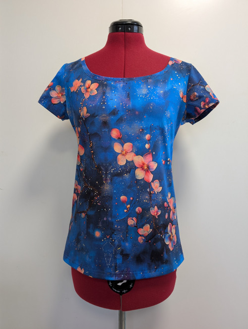 Tričko Simple - Květy - S, M, L, XL — foto 2