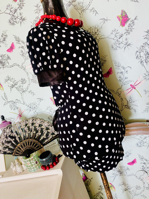 Šaty retro dots — foto 4